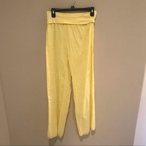 hard tail yellow flow pants